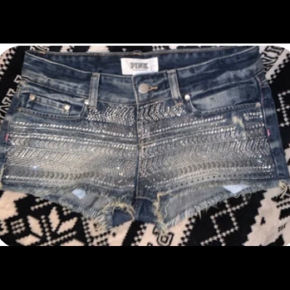 Victoria Secret Pink Bling Shorts Size 2 & Bling
Tee Wow 🤩 Rare Super Sweet New - Picture 4 of 11